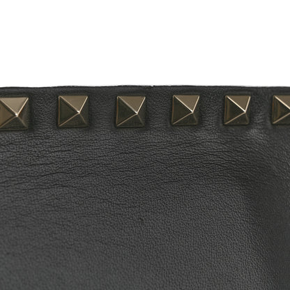 Valentino Garavani Nappa Rockstud Wristlet Clutch Black 12 of 13