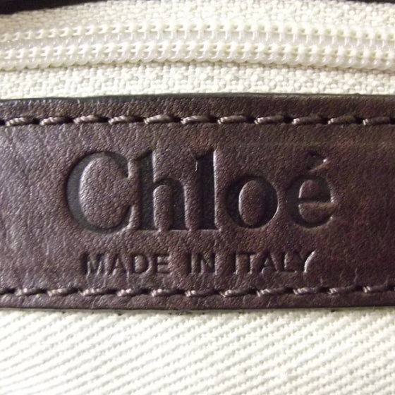Chloe Python Silverado Shoulder Bag Bronze 10 of 13