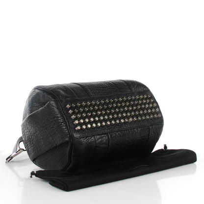 Alexander Wang Pebbled Lambskin Rocco Black Nickel Hardware 4 of 7