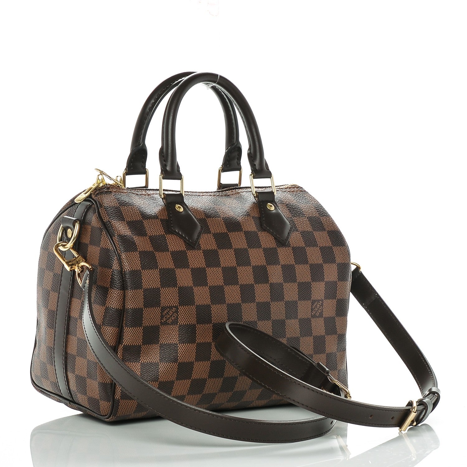 Louis Vuitton Damier Ebene Speedy Bandouliere 25 3 of 7