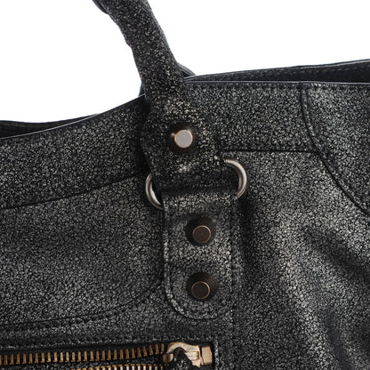 Balenciaga Craquele Calfskin City Black 15 of 15