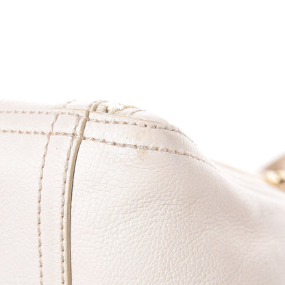 Saint Laurent Calfskin Large Downtown Tote Ivory 15 of 20