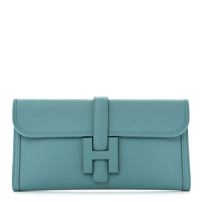 Hermes Swift Jige Elan 29 Clutch Bleu Atoll 1 of 7