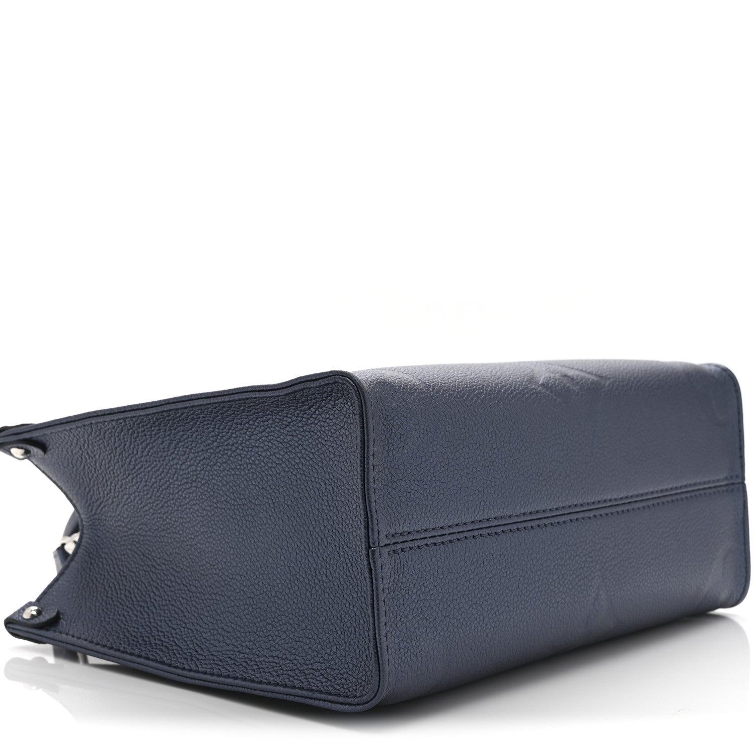 Louis Vuitton Metallic Empreinte Monogram Giant Onthego PM Navy Nacre 8 of 9