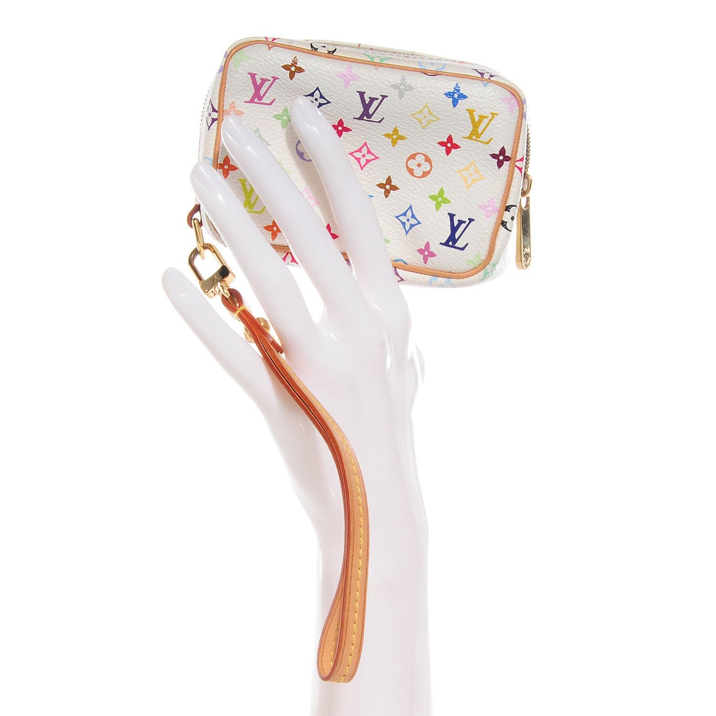 Monogram Multicolor Trousse Wapity White