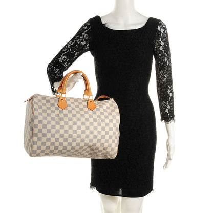 Louis Vuitton Damier Azur Speedy 35 2 of 8