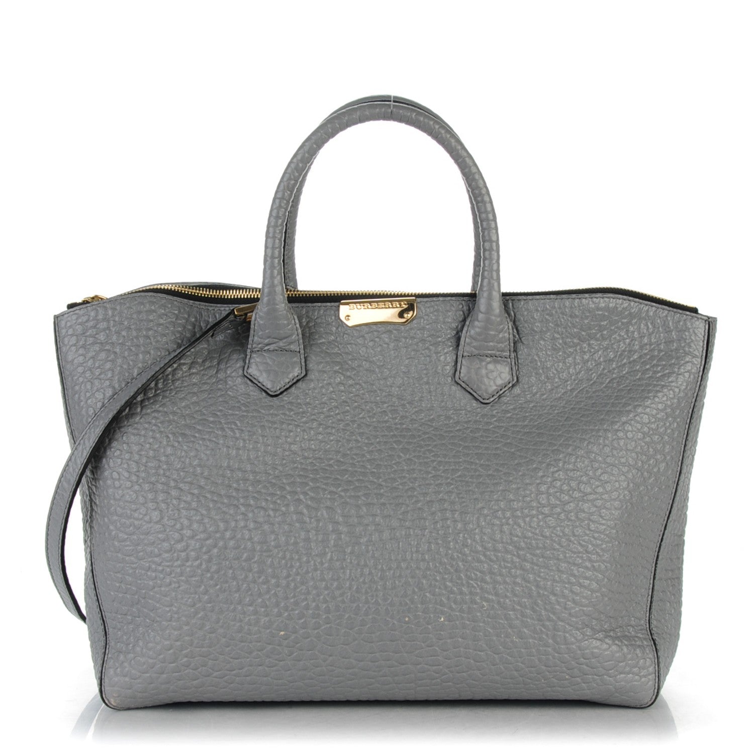 Burberry Heritage Grain Medium Dewsbury Tote Grey 1 of 10