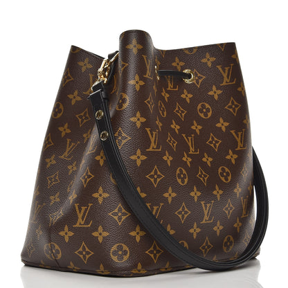 Louis Vuitton Monogram Neonoe MM Black 3 of 7