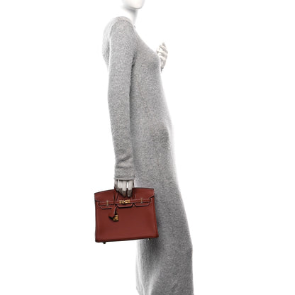 Hermes Togo Birkin 25 Sienne 2 of 11