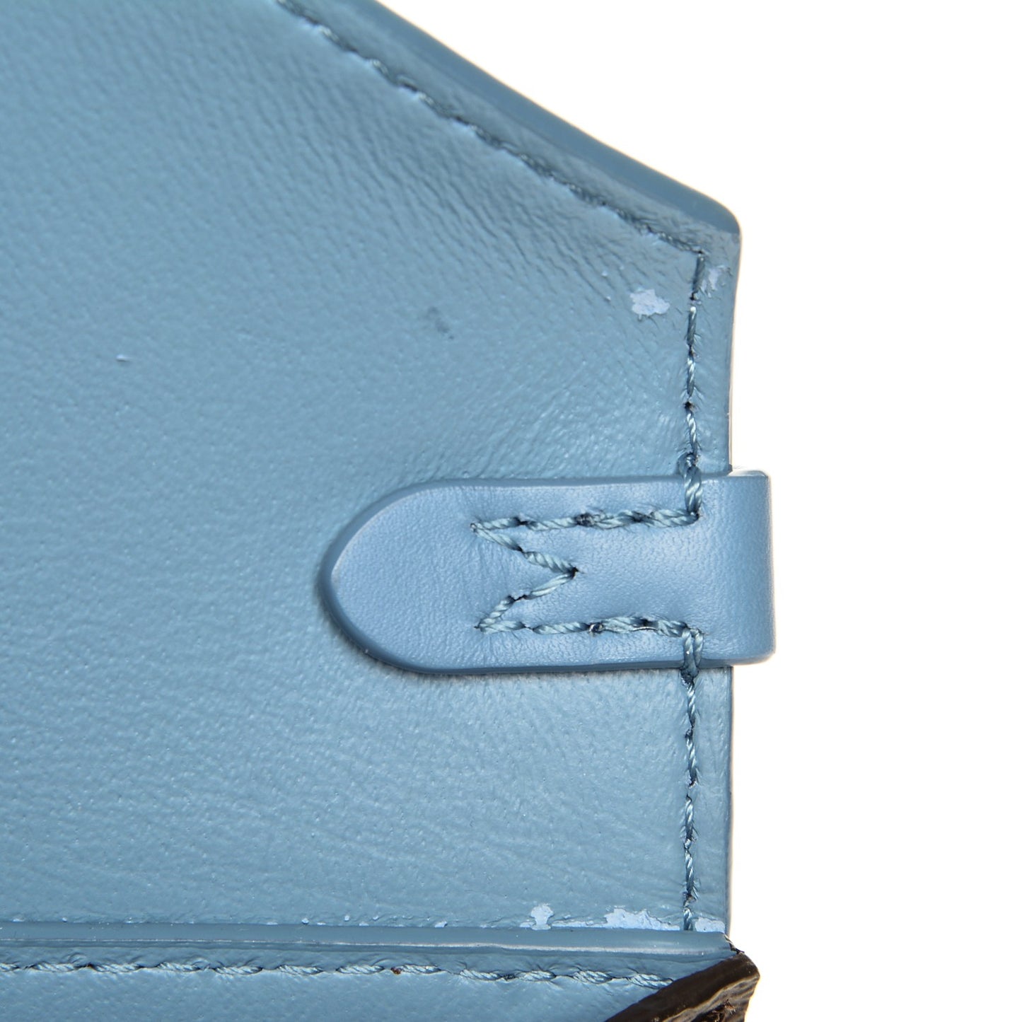 Monogram Tribal Mask Pochette PM Blue