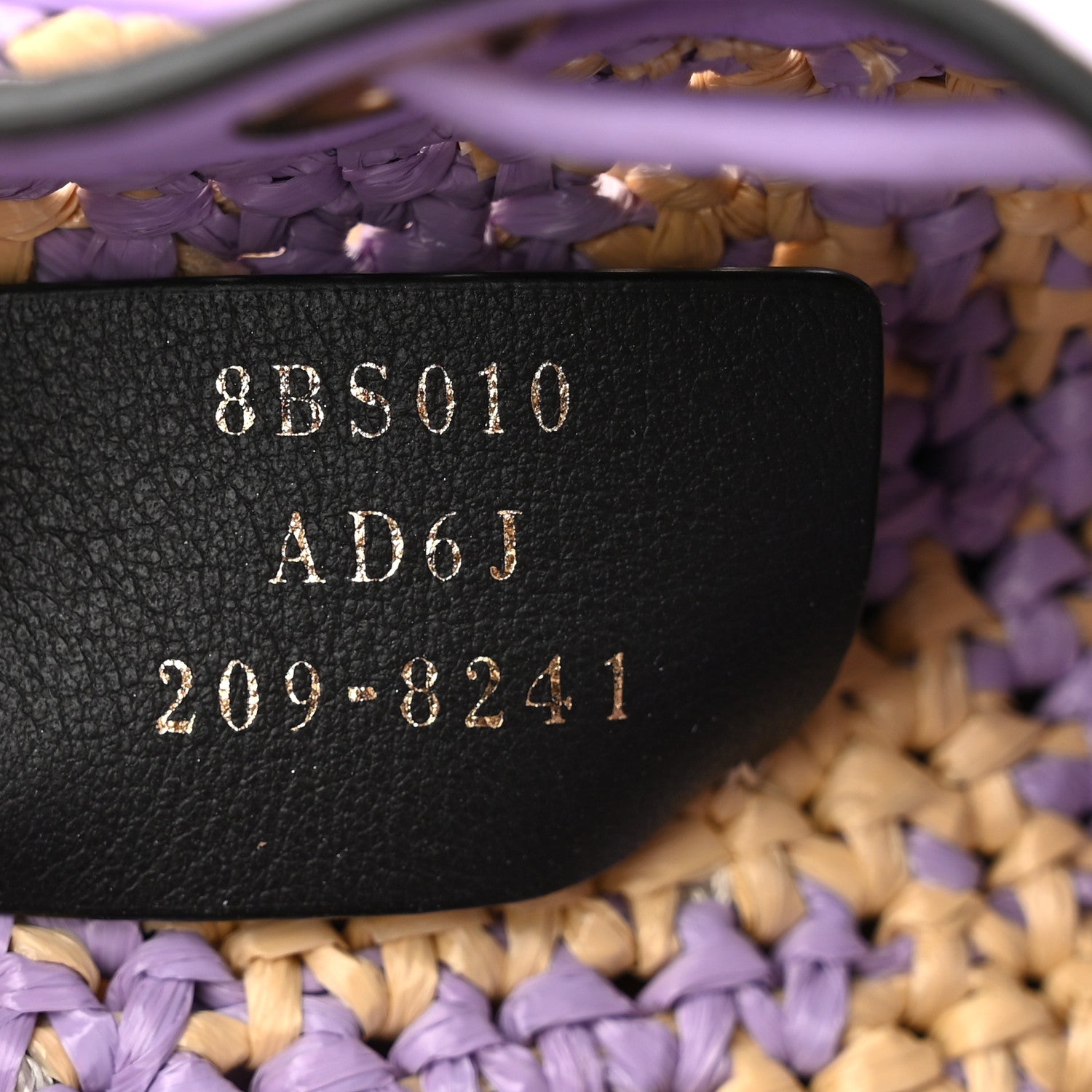 Fendi Raffia Vitello Seta F is Fendi FF Woven Mini Mon Tresor Bucket Bag Anemone Natural 7 of 10