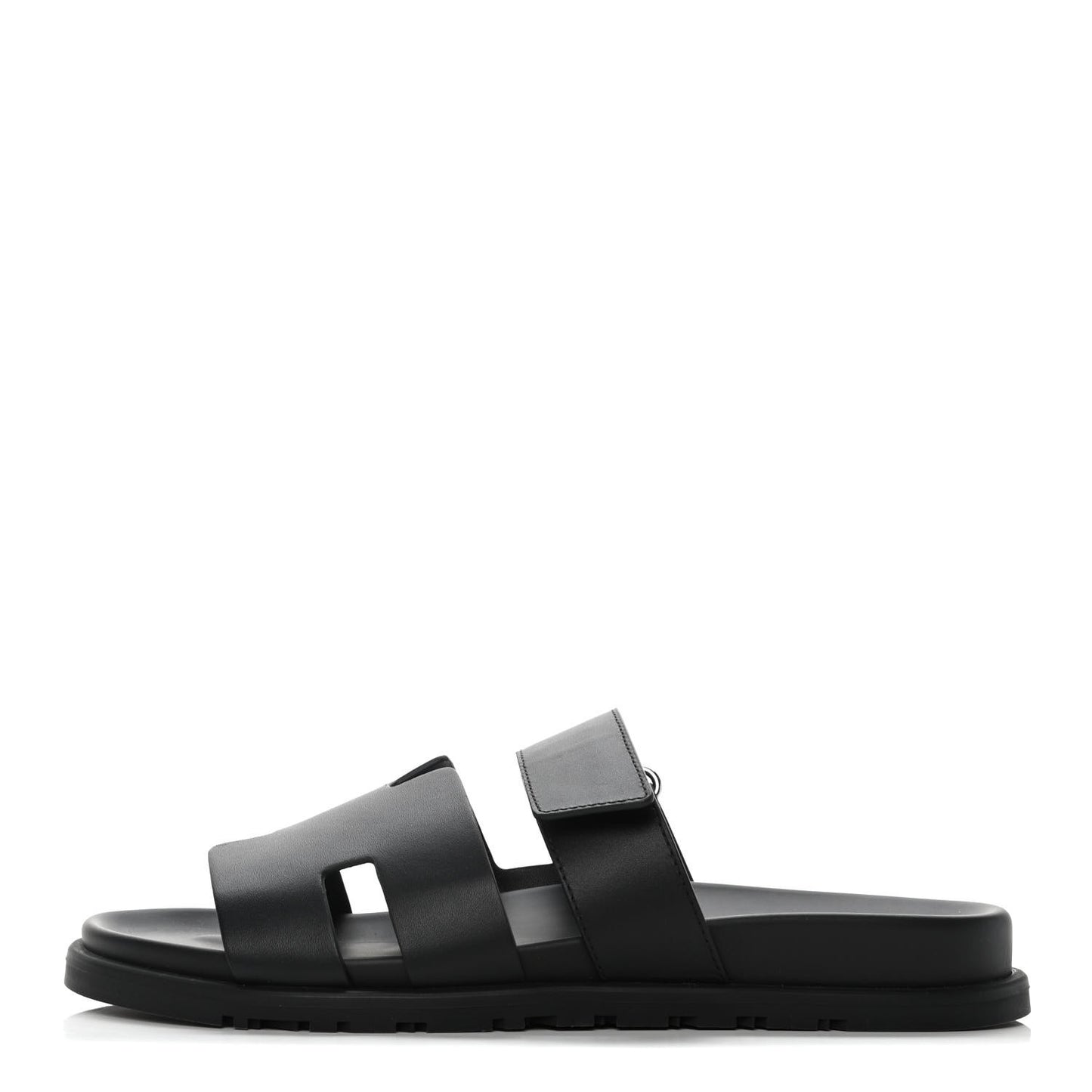 Calfskin Mens Chypre Sandals 42 Black