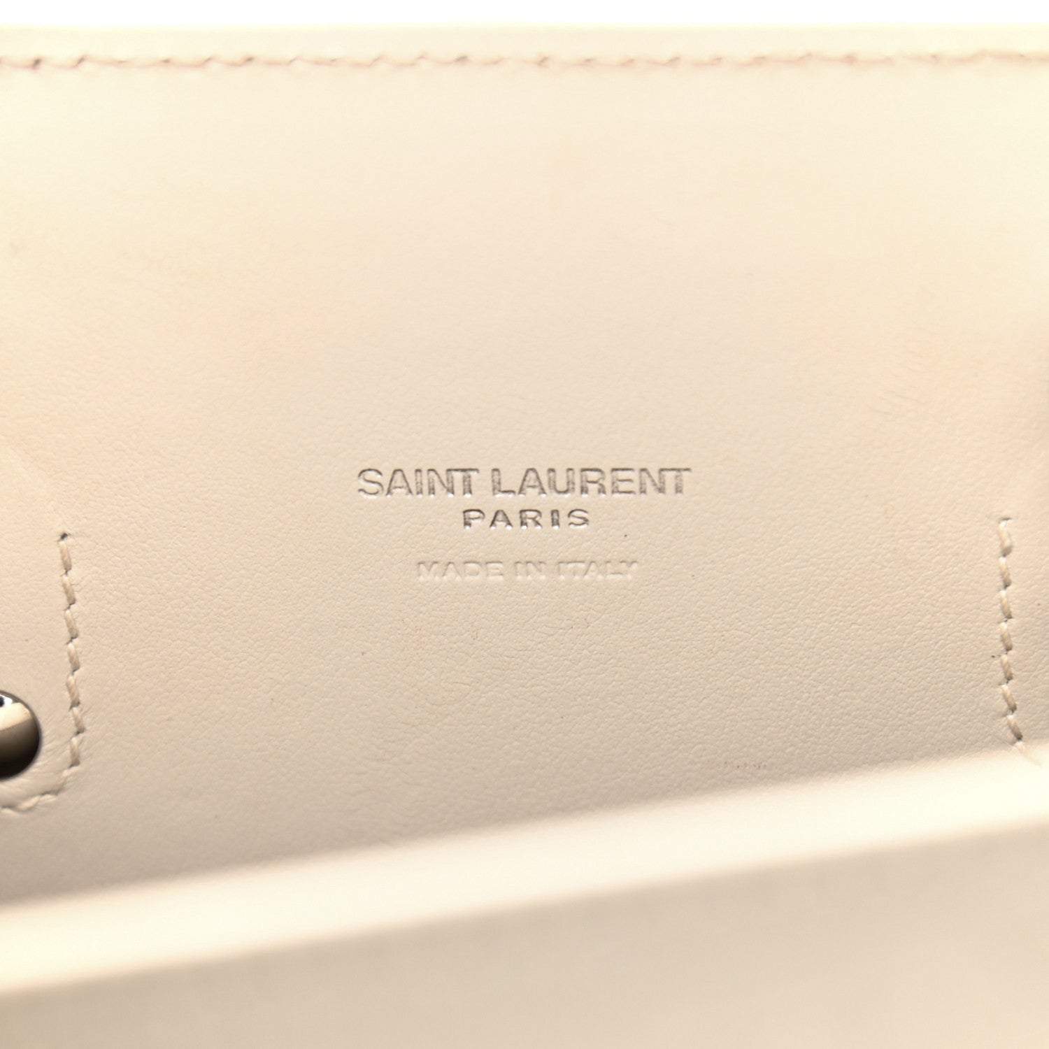Saint Laurent Calfskin Crocodile Embossed Baby Sac De Jour Gris Perle 6 of 12