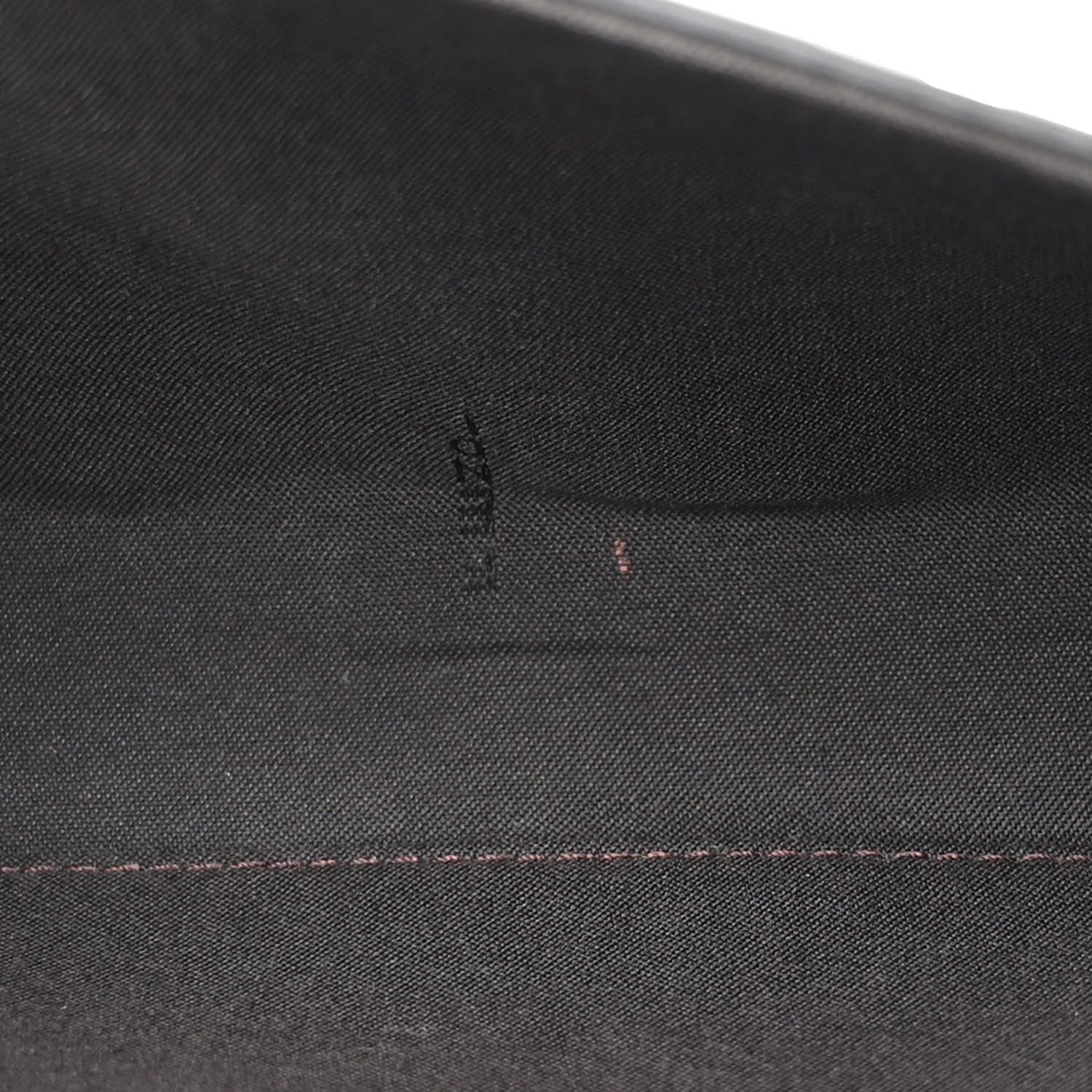 Fendi Vitello Soft F is Fendi Bi-Color FF 1974 Embossed Envelope Wallet On Chain with Pouches Maya Black 6 of 16