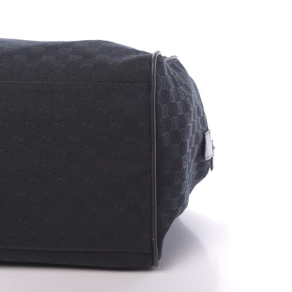 Gucci GG Monogram Web Medium Collapsible Carry On Duffle Black 11 of 11