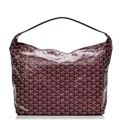 Goyard Goyardine Fidji Zip Hobo Burgundy 1 of 10