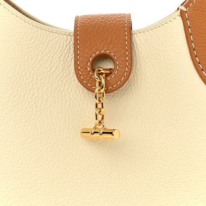 Loro Piana Grained Calfskin Mini Bobbin Wheat 7 of 9