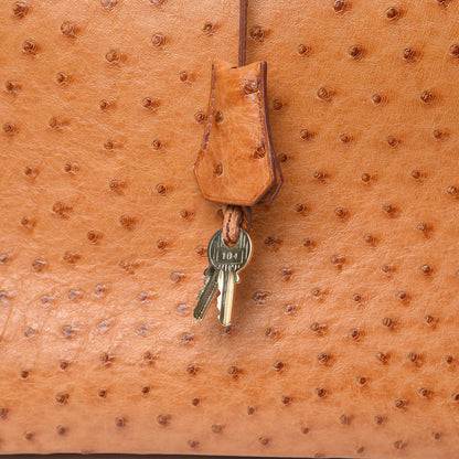 Hermes Ostrich Birkin 35 Gold 25 of 38