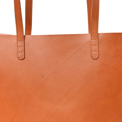 Mansur Gavriel Calfskin Small Shopping Tote Cammello Rosa 8 of 10
