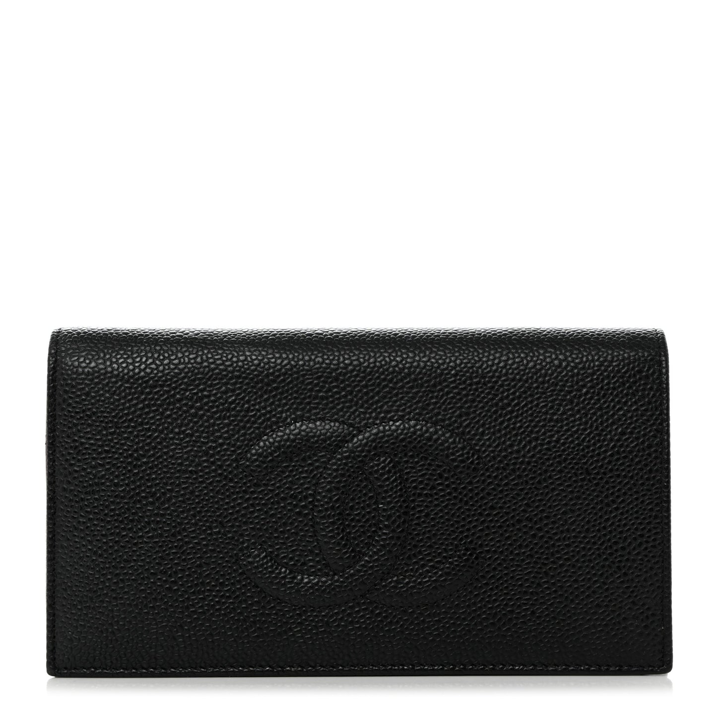 Caviar Timeless CC Yen Wallet Black