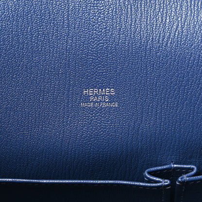 Hermes Taurillon Clemence Jypsiere 31 Bleu Brighton 6 of 9