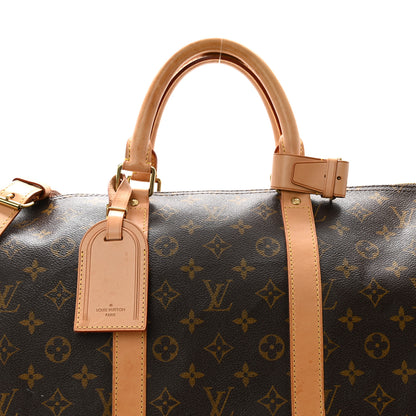 Louis Vuitton Monogram Keepall Bandouliere 55 8 of 16