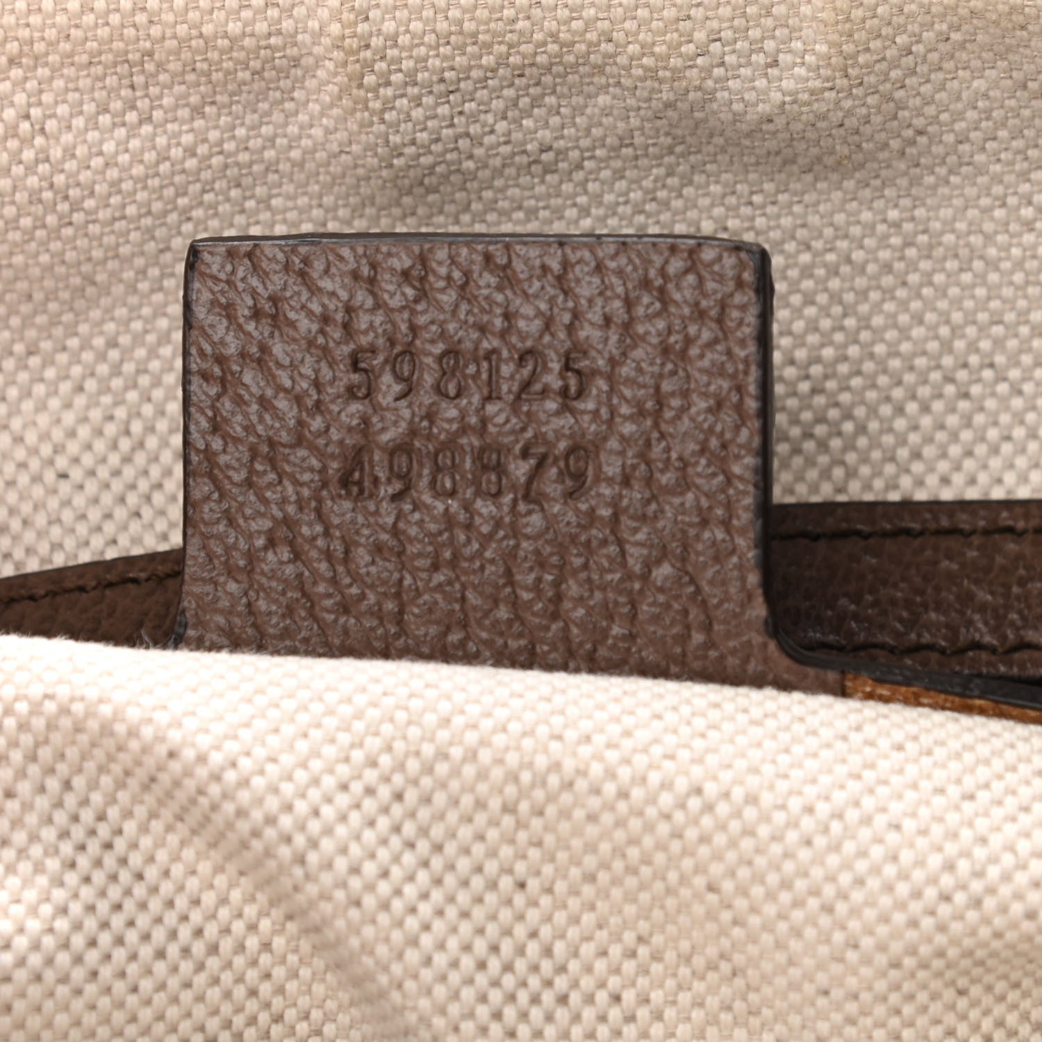 Gucci GG Supreme Monogram Web Small Ophidia Half Moon Hobo Brown 7 of 10