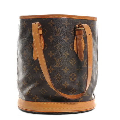 Louis Vuitton Monogram Petit Bucket 23 1 of 7