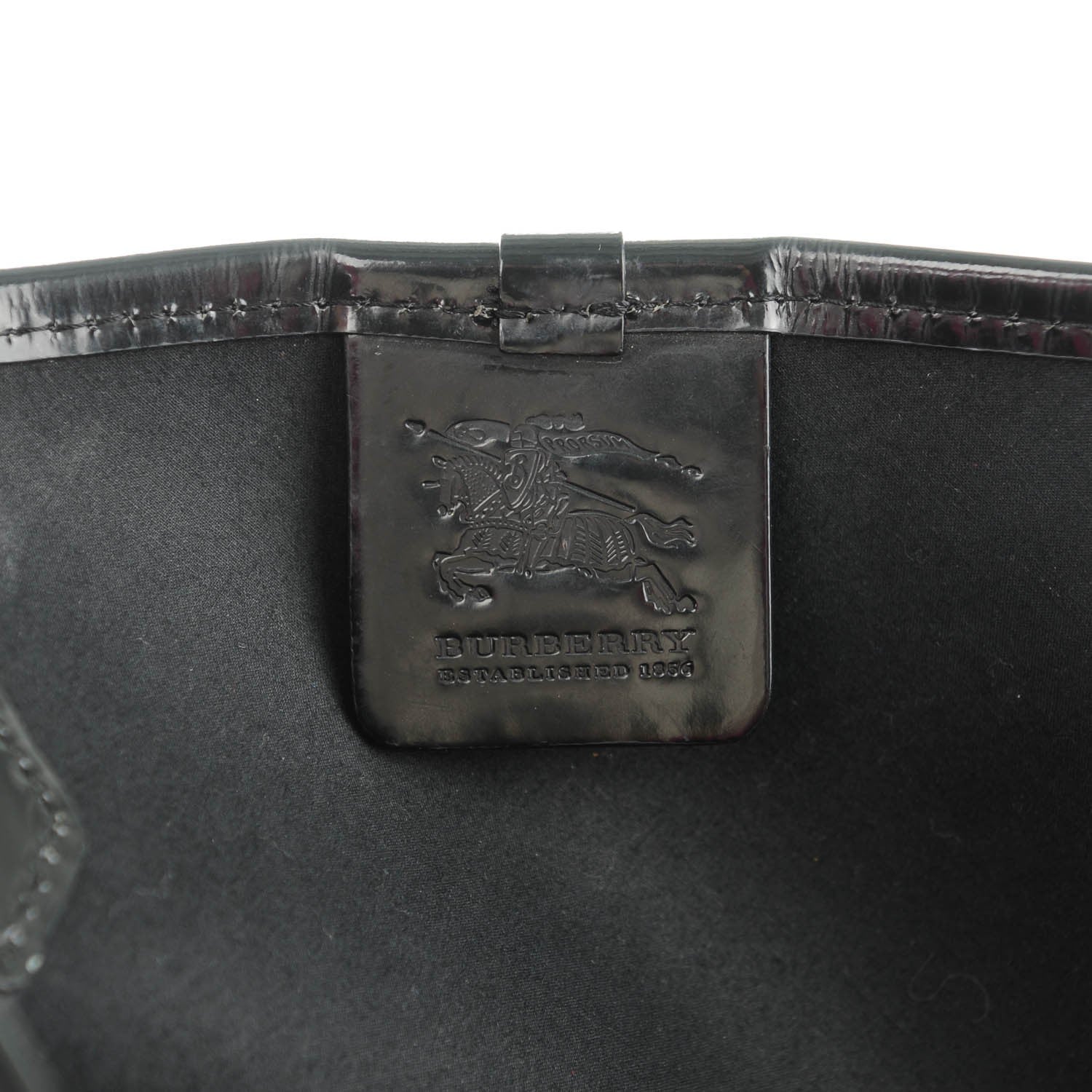 Burberry Nova Check Large Nickie Tote Black 8 of 9