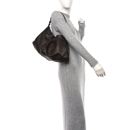 The Row Nappa Samia Bag Dark Brown 3 of 9