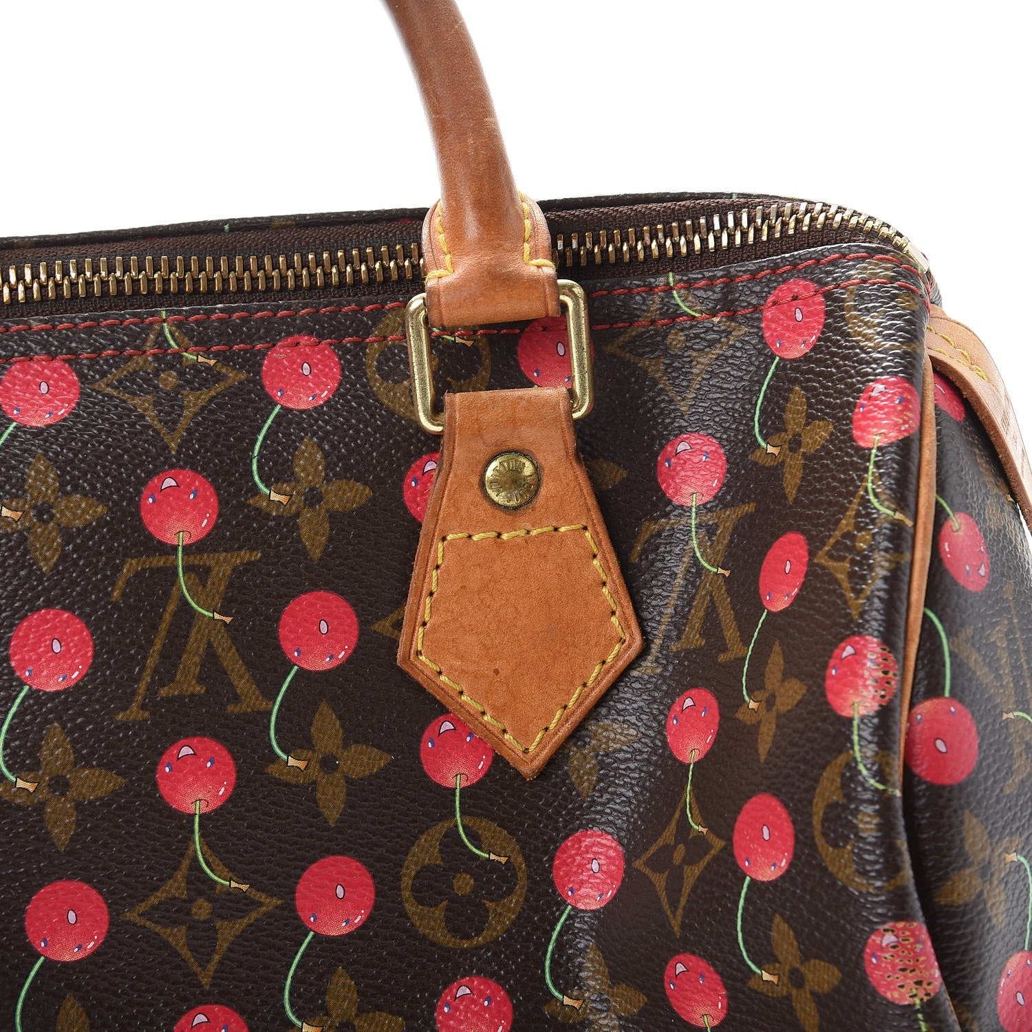 Louis Vuitton Monogram Cerises Speedy 25 16 of 23