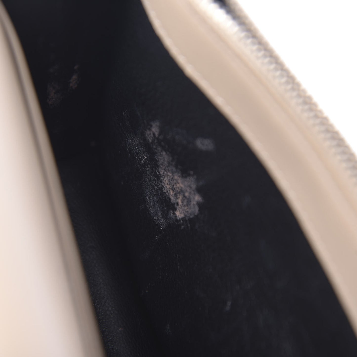 Smooth Calfskin Classic Monogram Kate Tassel Chain Wallet Nude Powder