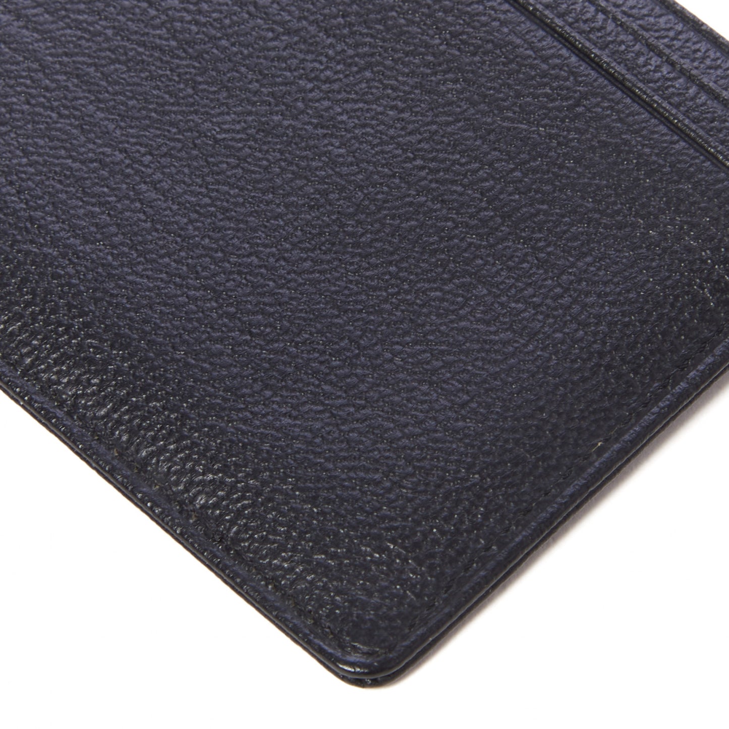 Goatskin CC Card Holder Black