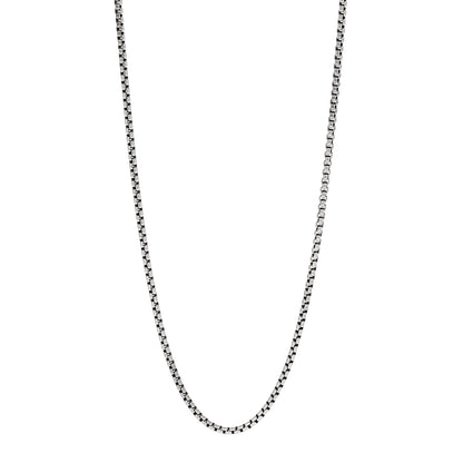 David Yurman Sterling Silver 3.6mm Box Chain Necklace 22" 1 of 5