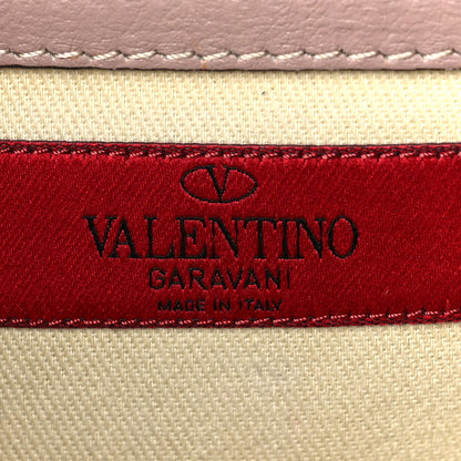 Valentino Garavani Vitello Small Glam Lock Rockstud Flap Poudre 11 of 11