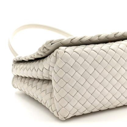 Bottega Veneta Nappa Intrecciato Patti Top Handle Bag Chalk 9 of 10
