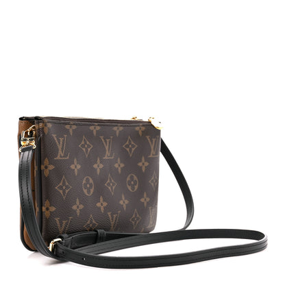 Louis Vuitton Reverse Monogram Giant Double Zip Pochette 3 of 11
