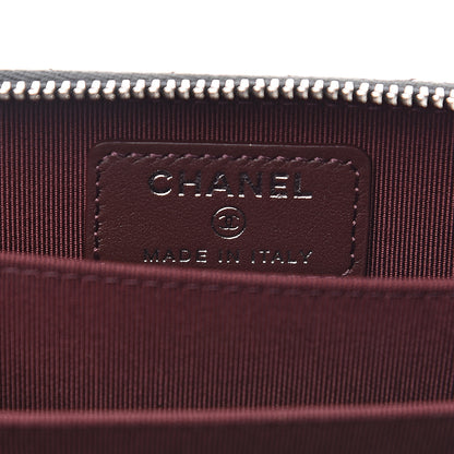 Chanel Caviar Quilted Zip Coin Purse Black 6 of 8