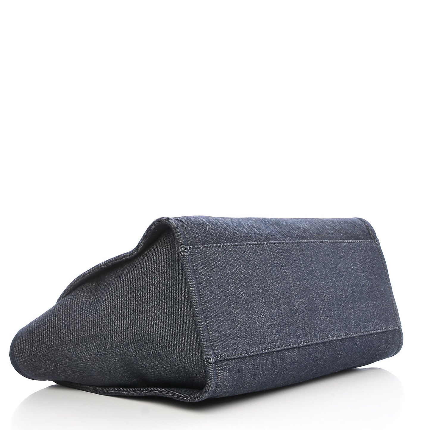 Denim Large Deauville Tote Dark Blue