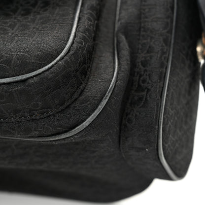 Christian Dior Monogram Pocket Satchel Black 16 of 17