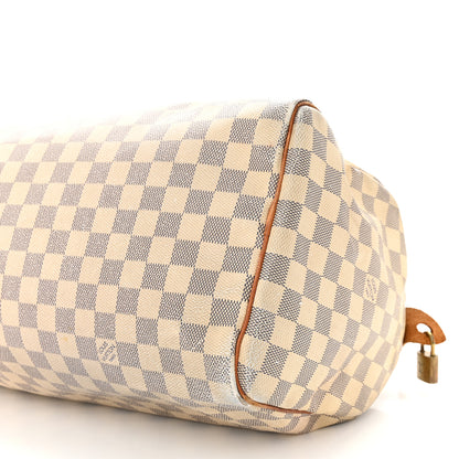 Louis Vuitton Damier Azur Speedy 35 10 of 17