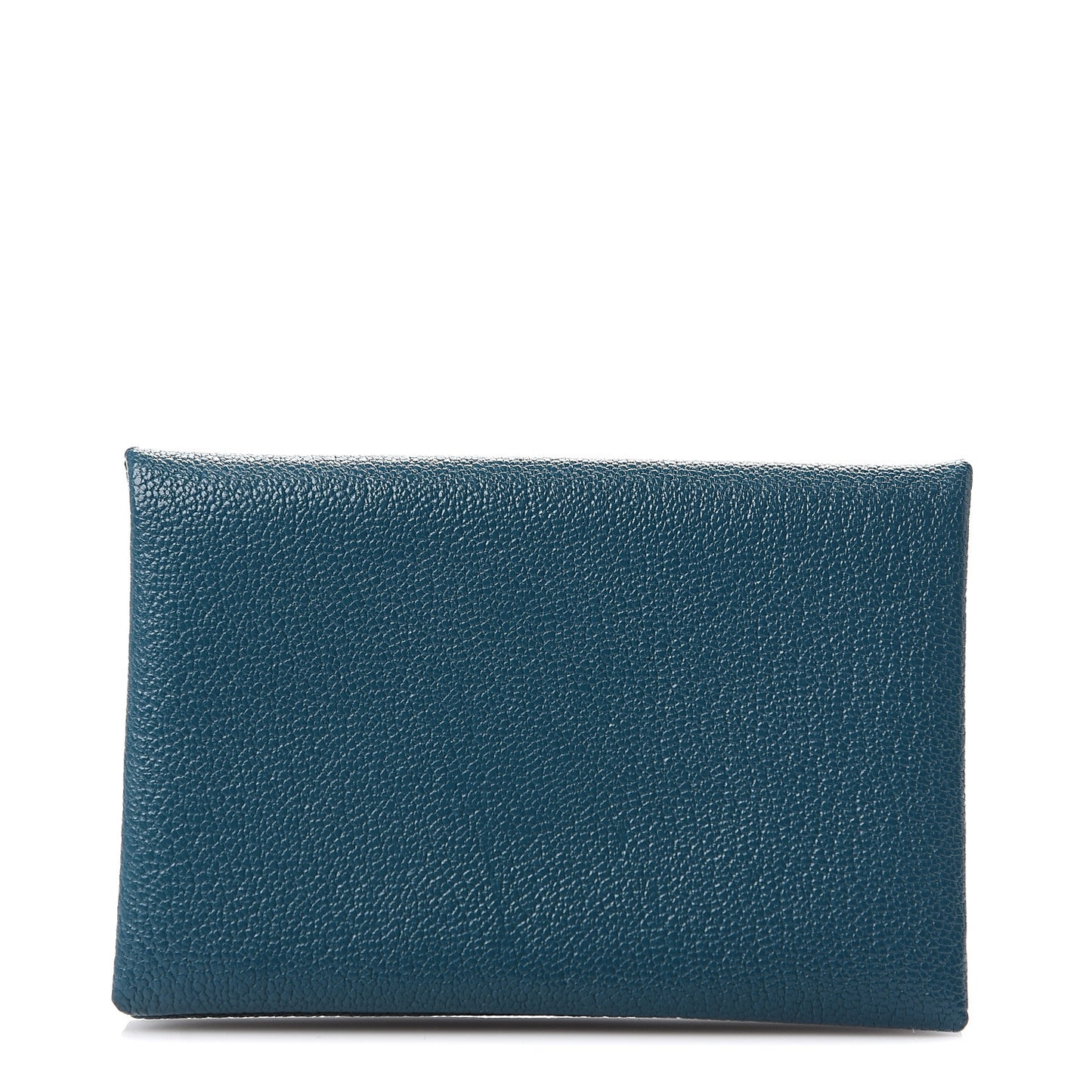 Chevre Mysore Calvi Card Case Vert Bosphore