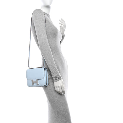 Hermes Epsom Constance 18 Bleu Brume 2 of 11