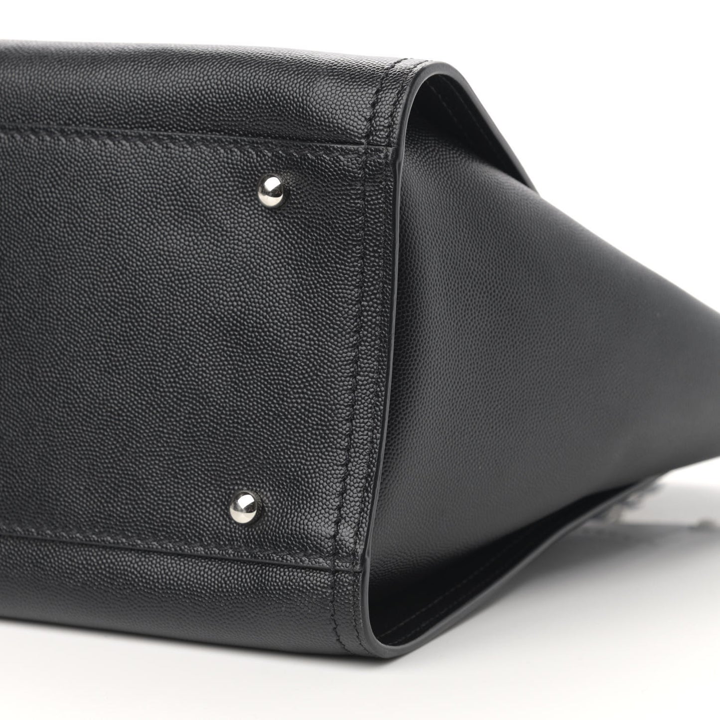 Caviar Small Studded Deauville Tote Black