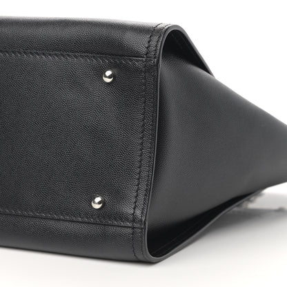 Chanel Caviar Small Studded Deauville Tote Black 9 of 11