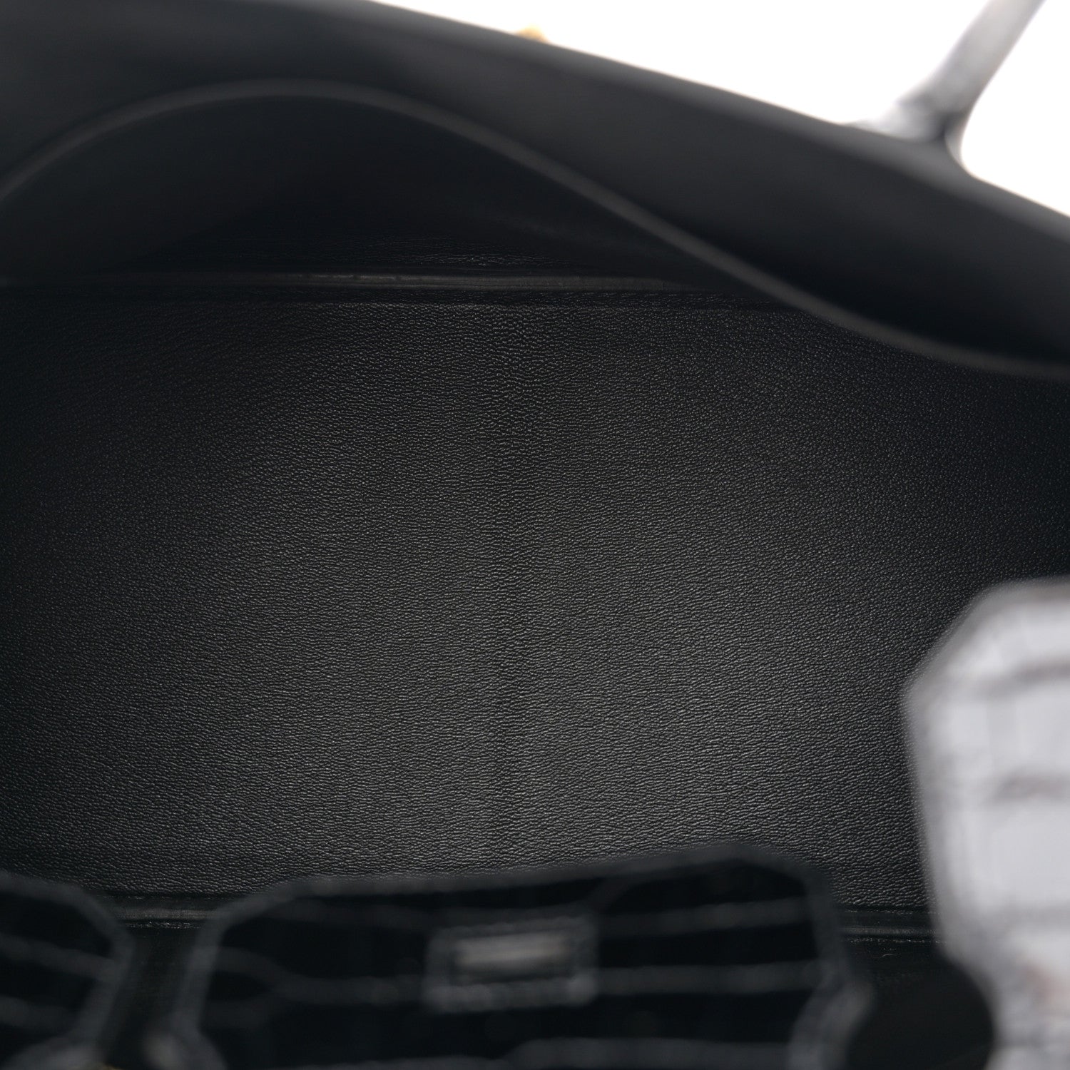 Hermes Shiny Niloticus Crocodile Birkin 30 Black 5 of 11