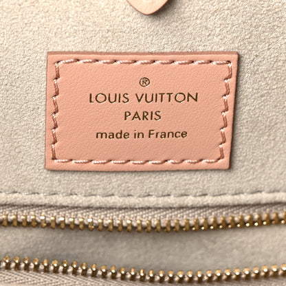 Louis Vuitton Empreinte Monogram Giant Onthego MM Rose Trianon Creme 6 of 8