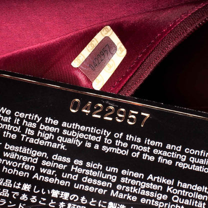 Chanel Lambskin Quilted Box Bag Red 9 of 10