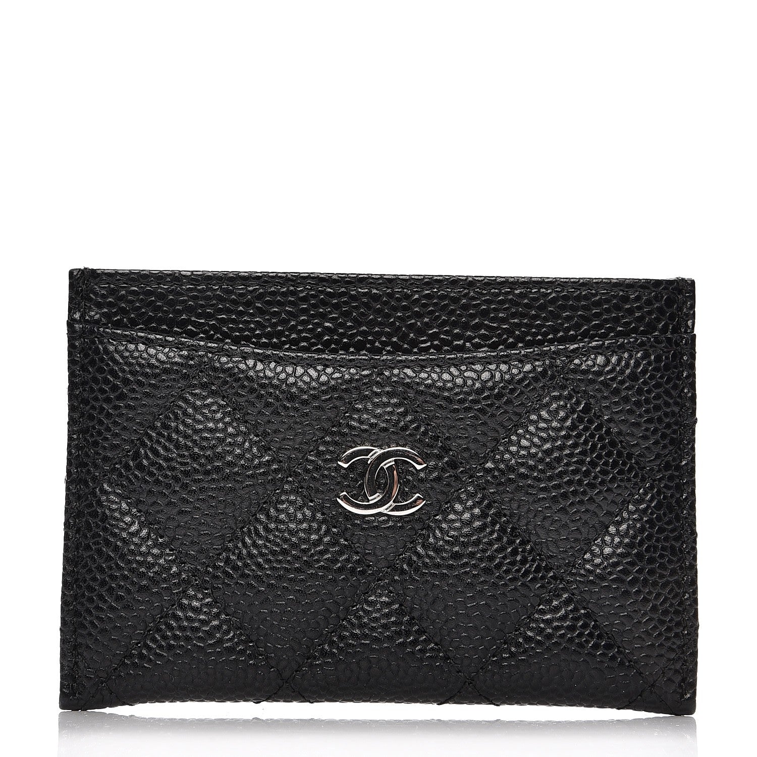 Chanel Caviar Quilted Card Holder Black 1 of 9