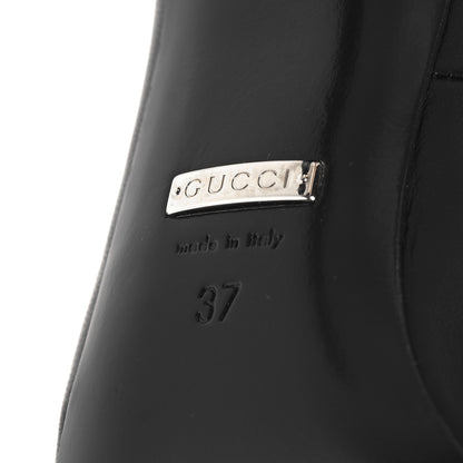 Gucci Malaga Kid GG 95mm Pumps 37 Black 8 of 10